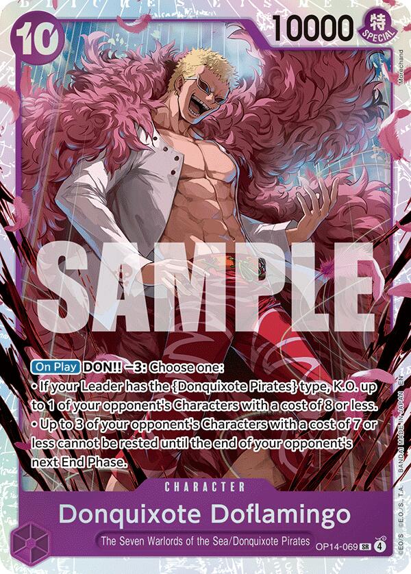 Donquixote Doflamingo OP14-069 [ Inglese / Giapponese ]