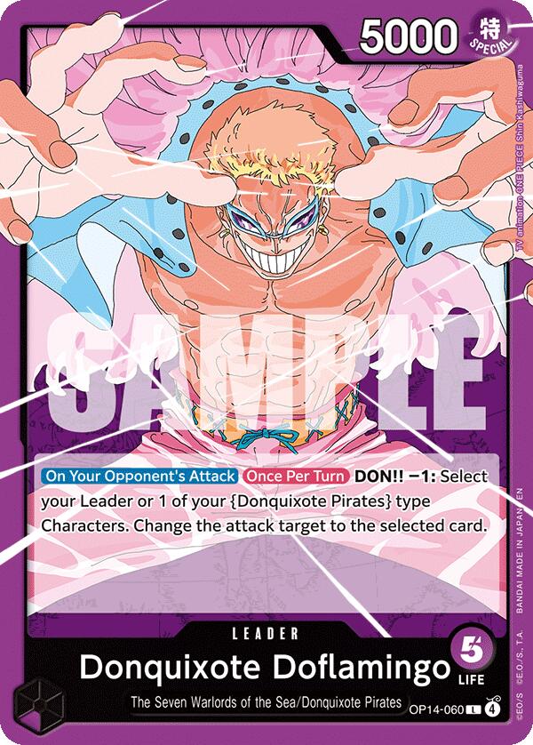 Donquixote Doflamingo OP14-060 [ Inglese / Giapponese ]