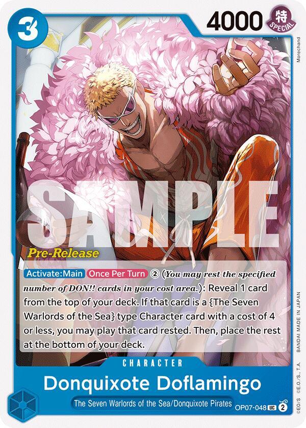 Donquixote Doflamingo OP07-048 [ Inglese / Giapponese / Francese / Cinese Semplificato ]