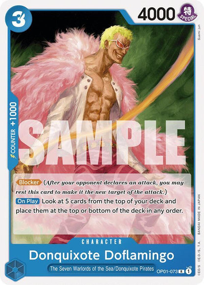 Donquixote Doflamingo OP01-073 [ Inglese / Giapponese / Francese / Cinese Semplificato ]