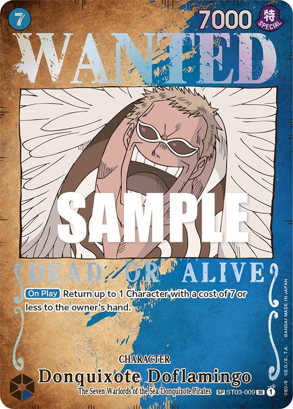 Donquixote Doflamingo ST03-009 [ Inglese / Giapponese / Francese / Cinese Semplificato ]