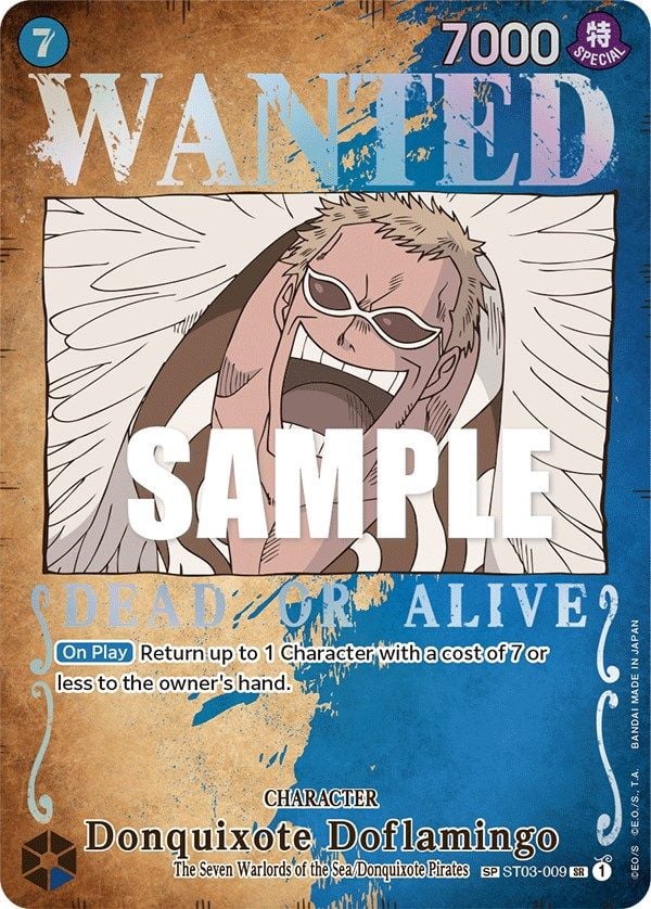 Donquixote Doflamingo ST03-009 [ Inglese / Giapponese / Francese / Cinese Semplificato ]