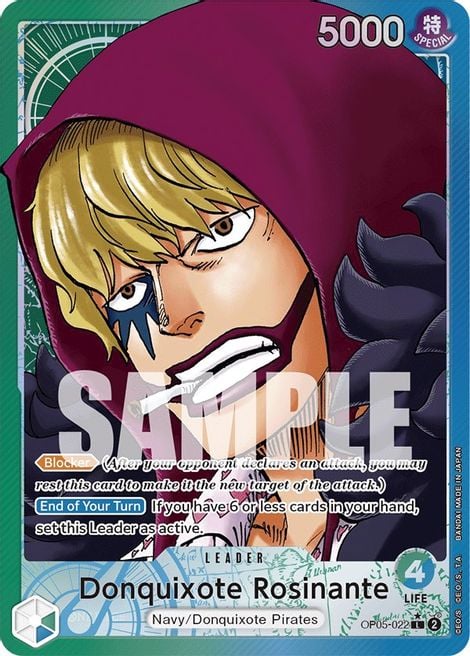 Donquixote Rosinante OP05-022 [ Inglese / Giapponese / Francese / Cinese Semplificato ]