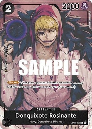 Donquixote Rosinante OP02-108 [ Inglese / Giapponese / Francese / Cinese Semplificato ]