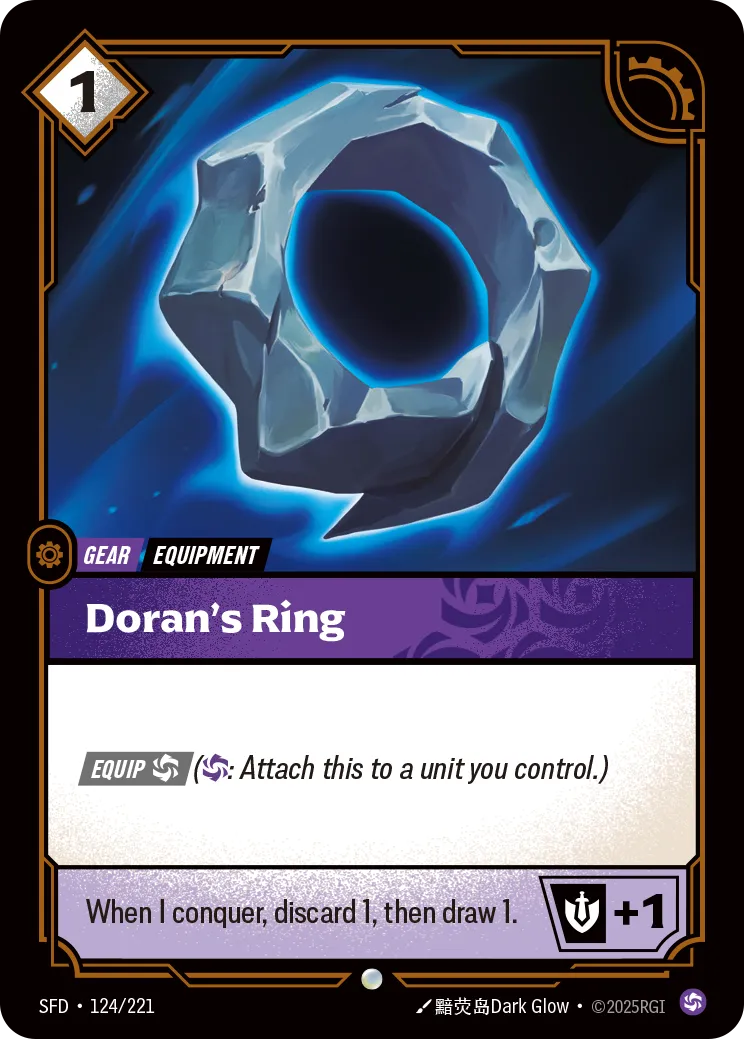Doran's Ring (Promo) [ Inglese / Cinese Semplificato ]