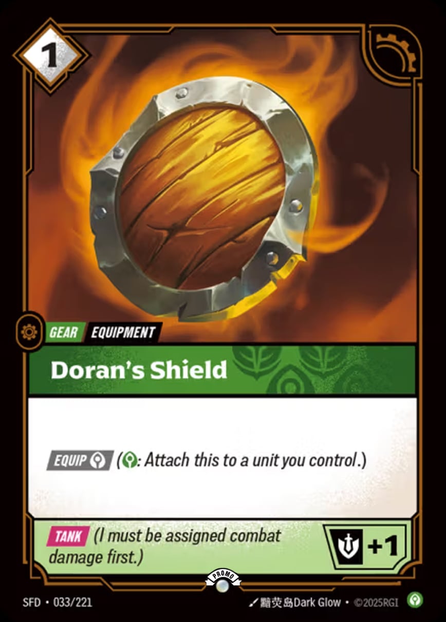 Doran's Shield (Promo) [ Inglese / Cinese Semplificato ]