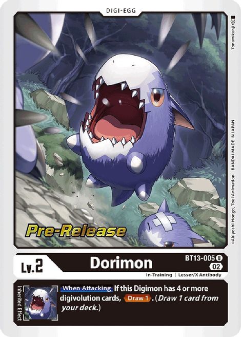Dorimon BT13-005 [ Inglese / Giapponese ]
