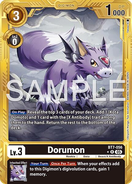 Dorumon BT7-056 [ Inglese / Giapponese ]