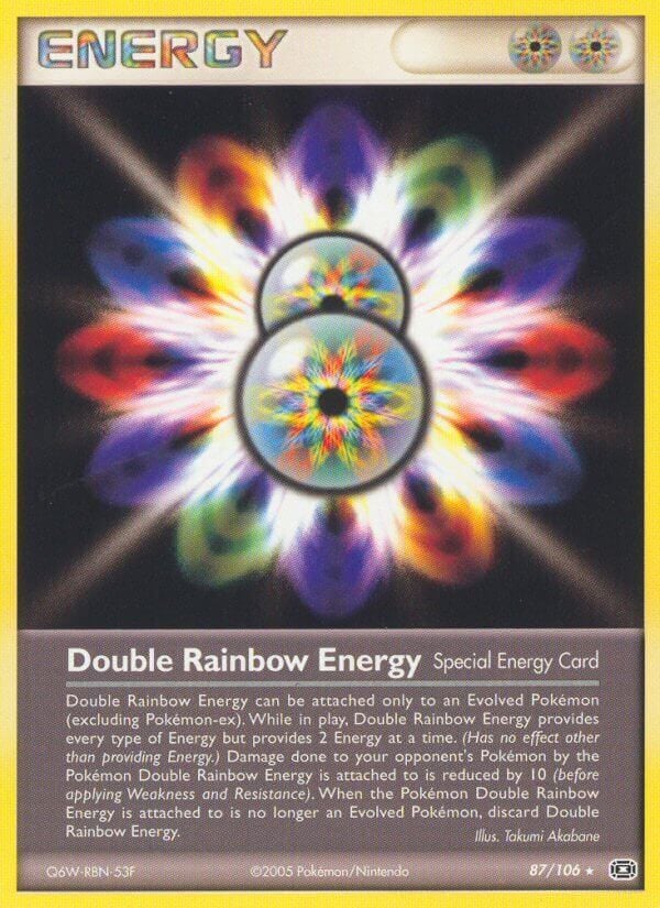 Double Rainbow Energy - EX Smeraldo 87/106 [ Italiano / Inglese ]