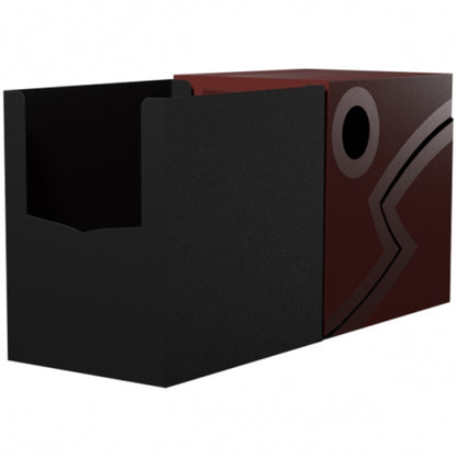 Double Shell - Blood Red / Black - Dragon Shield - Porta Mazzo