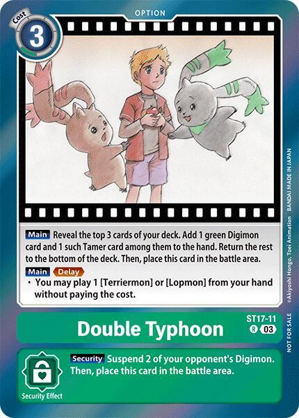 Double Typhoon ST17-11 [ Inglese / Giapponese ]