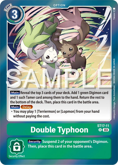 Double Typhoon ST17-11 [ Inglese / Giapponese ]