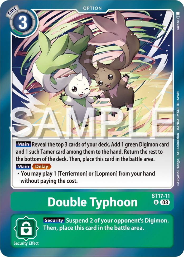 Double Typhoon ST17-11 [ Inglese / Giapponese ]