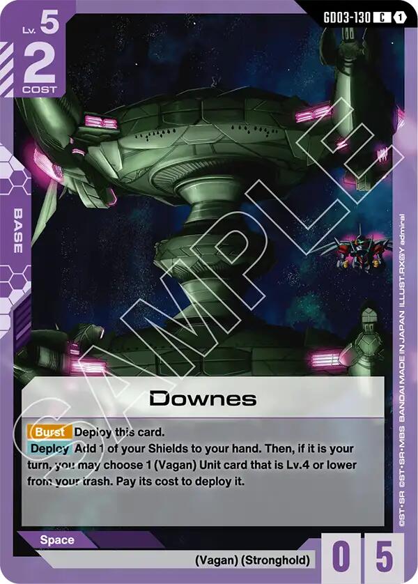 Downes GD03-130 [ Inglese / Giapponese ]