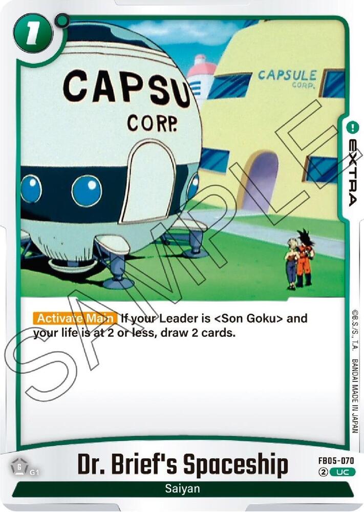Dr Brief's Spaceship FB05-070 [ Inglese / Giapponese ]