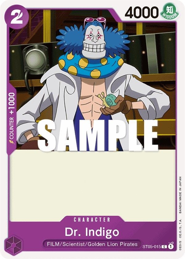 Dr Indigo ST05-015 [ Inglese / Giapponese / Francese / Cinese Semplificato ]