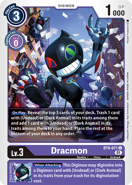 Dracmon BT9-071 [ Inglese / Giapponese ]