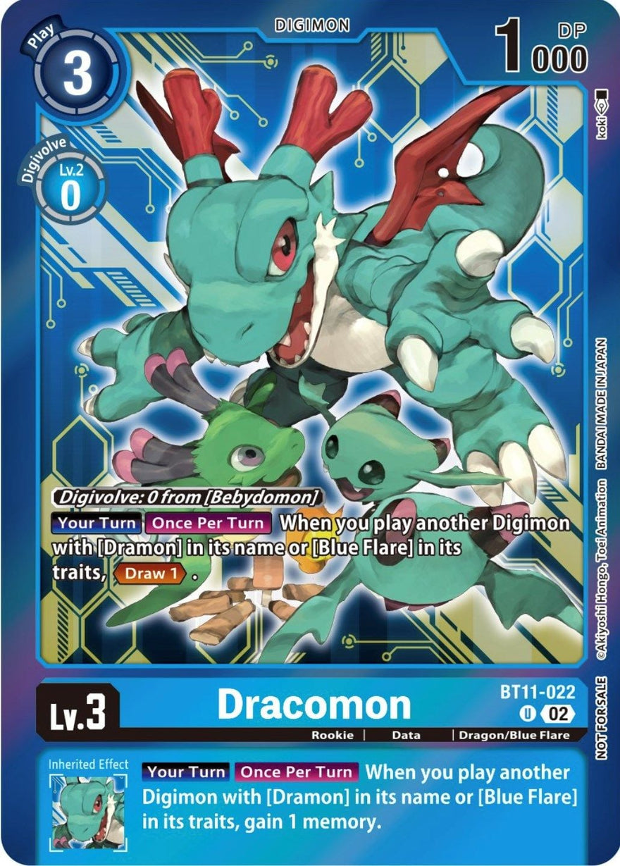 Dracomon BT11-022 [ Inglese / Giapponese ]