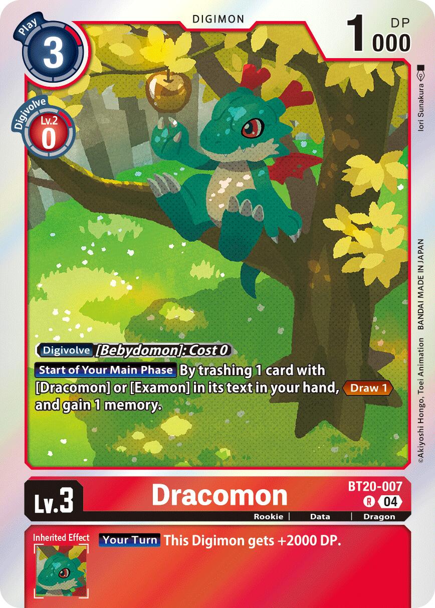 Dracomon BT20-007 [ Inglese / Giapponese ]