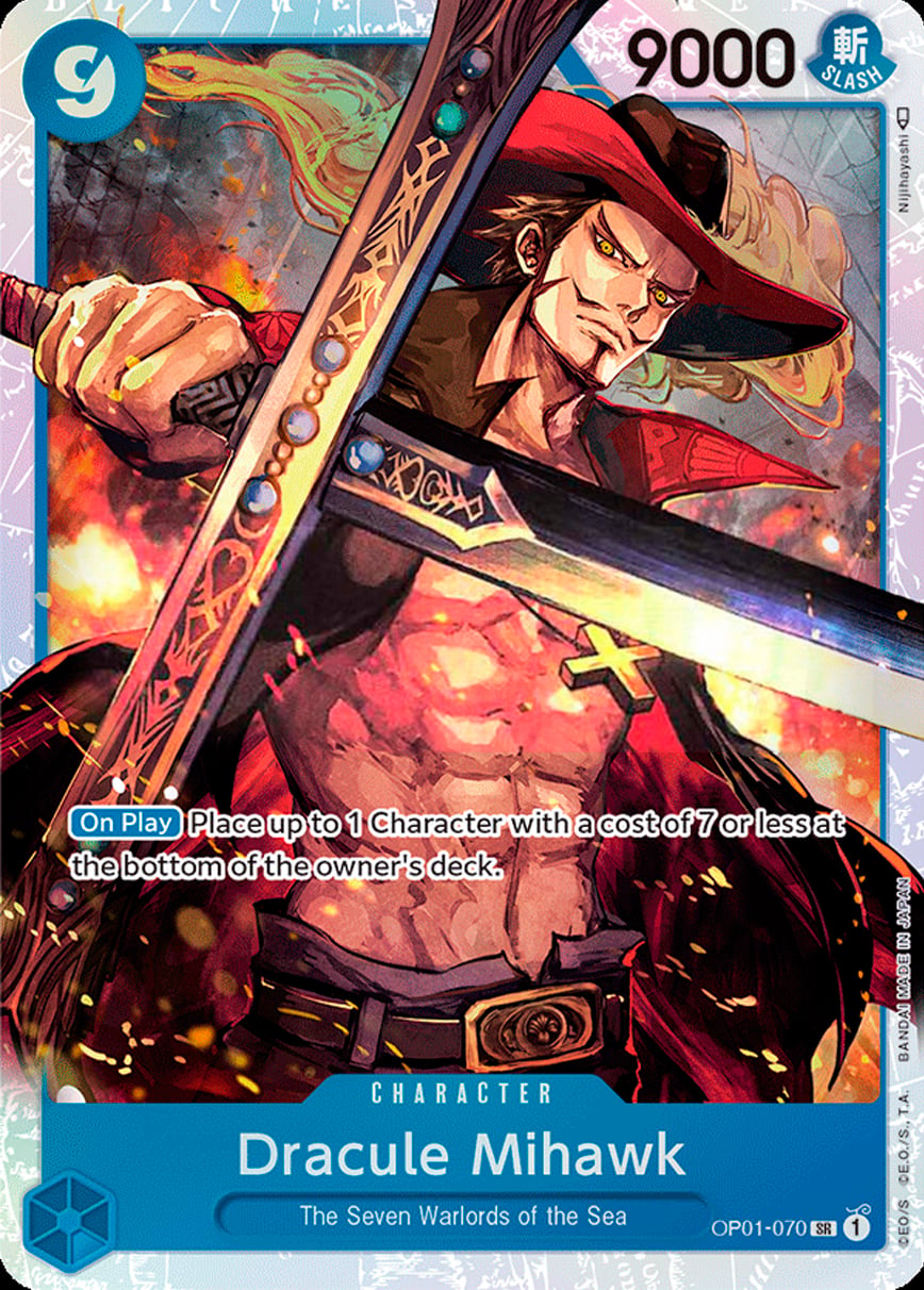 Dracule Mihawk OP01-070 [ Inglese / Giapponese ]