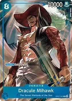 Dracule Mihawk OP07-044 [ Inglese / Giapponese / Francese / Cinese Semplificato ]