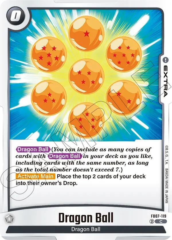 Dragon Ball FB07-119 [ Inglese / Giapponese ]
