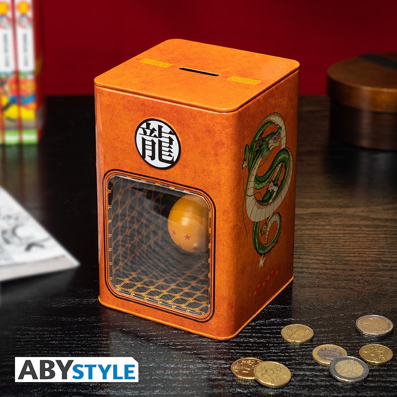ABYSTYLE- Dragon Ball - Salvadanaio Shenron con Sfera del Drago 4 Stelle