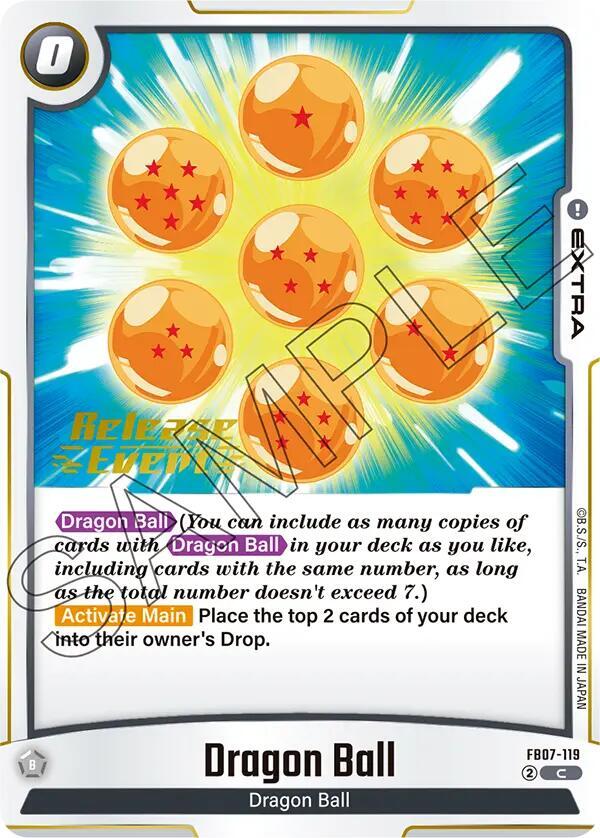 Dragon Ball FB07-119 [ Inglese / Giapponese ]