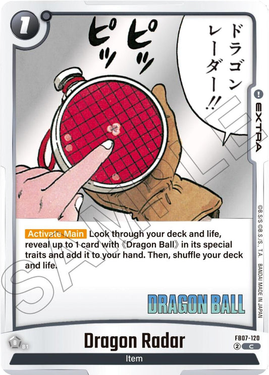 Dragon Radar FB07-120 [ Inglese / Giapponese ]