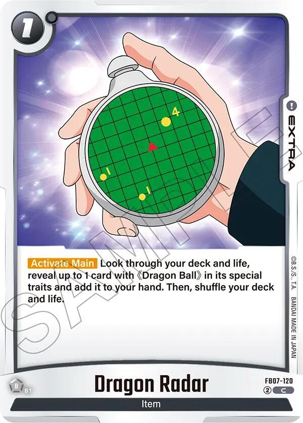 Dragon Radar FB07-120 [ Inglese / Giapponese ]