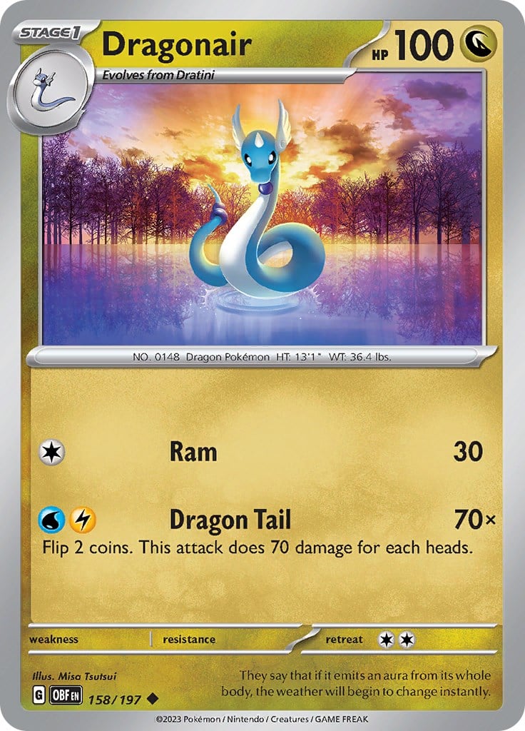 Dragonair - Ossidiana Infuocata 158/197 [ Italiano ]