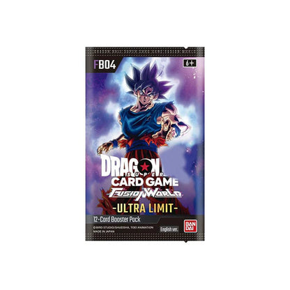 Dragon Ball Super Card Game Fusion World Ultra Limit FB04 Display – 24 Buste (Jap) ARRIVO ENTRO IL 18 OTTOBRE