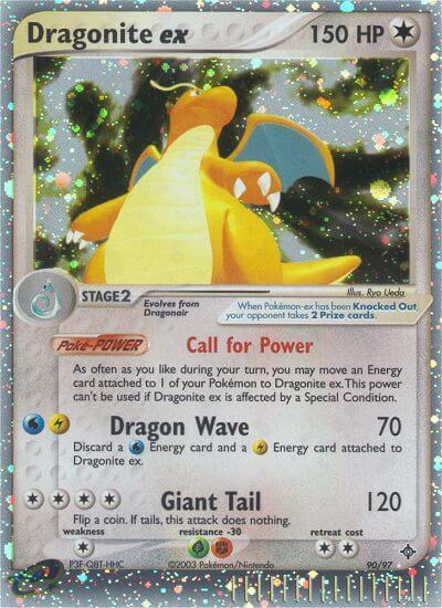 Dragonite ex - EX Drago 90/97 [ Italiano / Inglese ]