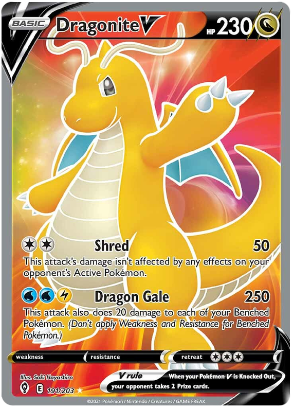 Dragonite V - Evoluzioni Eteree 192/203 [ Italiano / Inglese ]