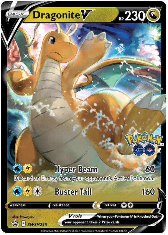 Dragonite V - Pokémon GO 049/078 [ Italiano / Inglese ]