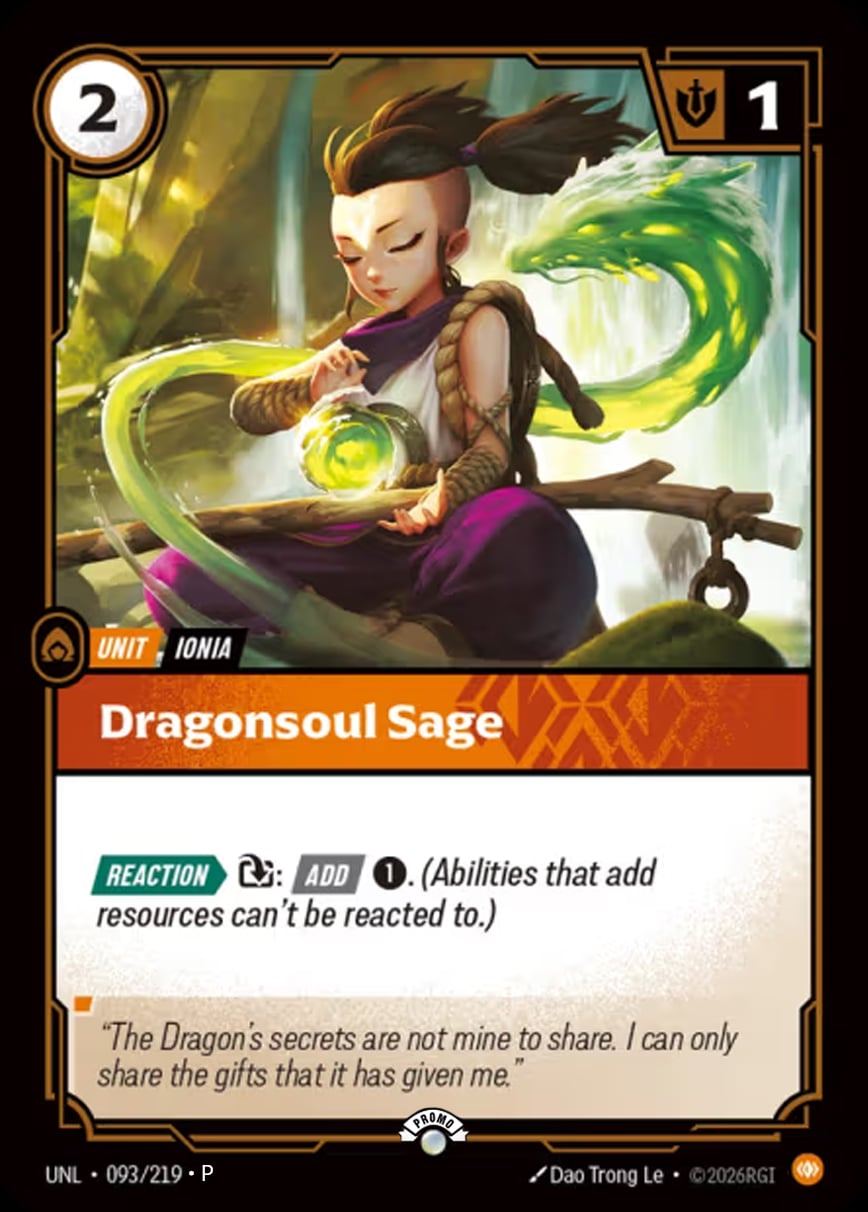 Dragonsoul Sage [ Inglese / Cinese Semplificato ]