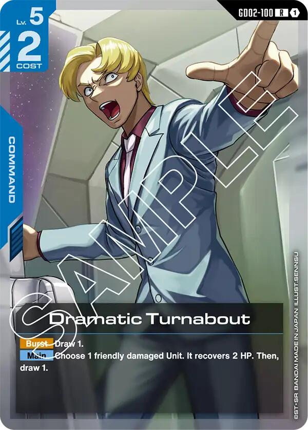 Dramatic Turnabout GD02-100 [ Inglese / Giapponese ]