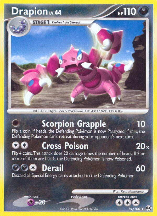 Drapion Lv.44 - Fronte di Tempesta 15/100 [ Italiano / Inglese ]