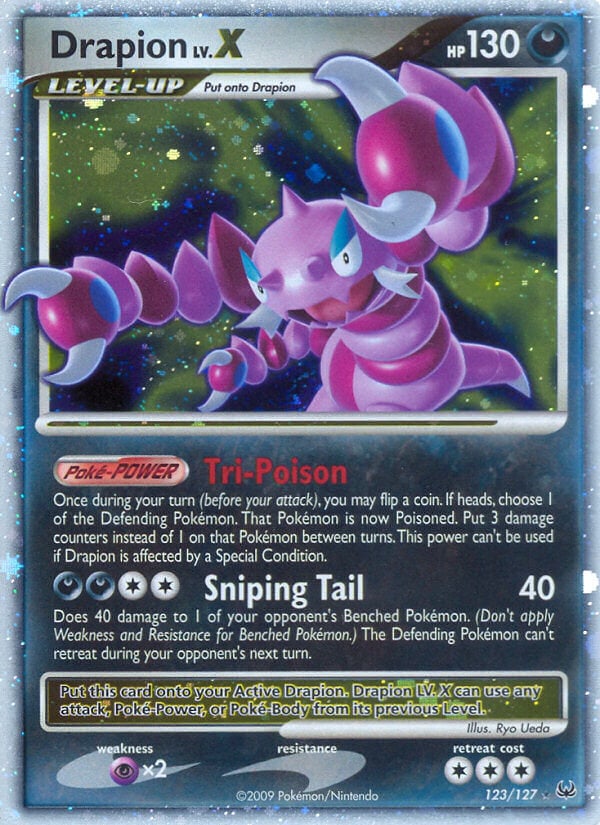Drapion Lv.X - Platino 123/127 [ Italiano / Inglese ]