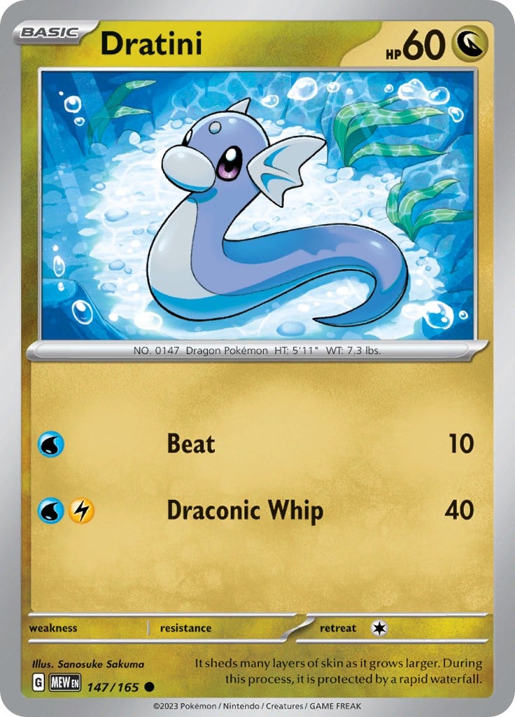 Dratini - 151 147/165 [ Italiano / Inglese ]
