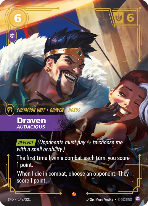 Draven - Audacious (EPIC) [ Inglese / Cinese Semplificato ]