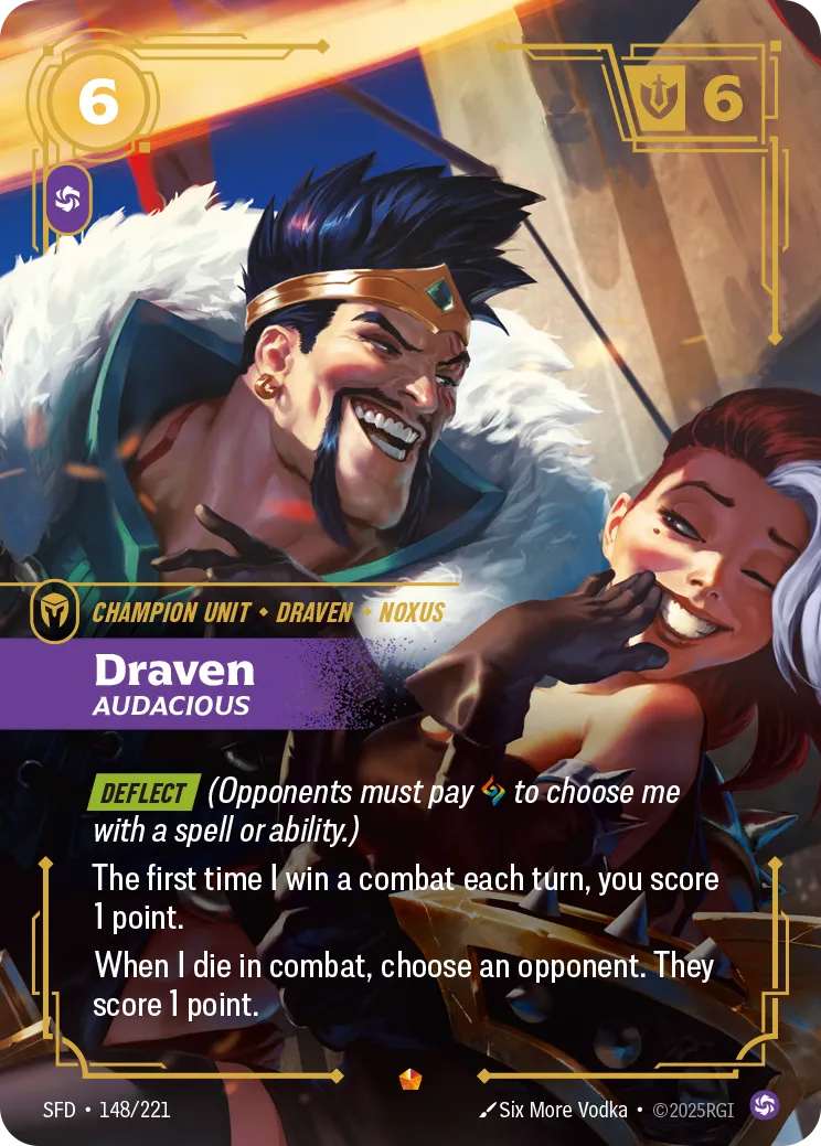 Draven - Audacious (EPIC) [ Inglese / Cinese Semplificato ]