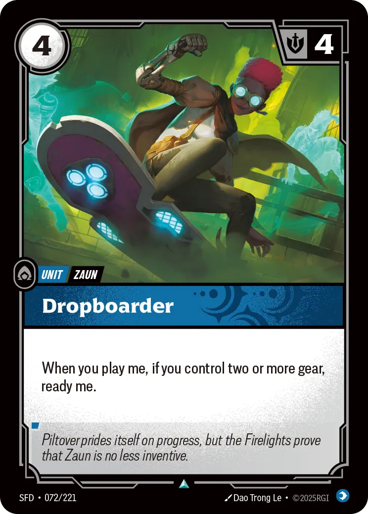 Dropboarder (Uncommon) [ Inglese / Cinese Semplificato ]