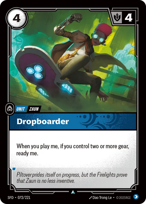 Dropboarder [ Inglese / Cinese Semplificato ]