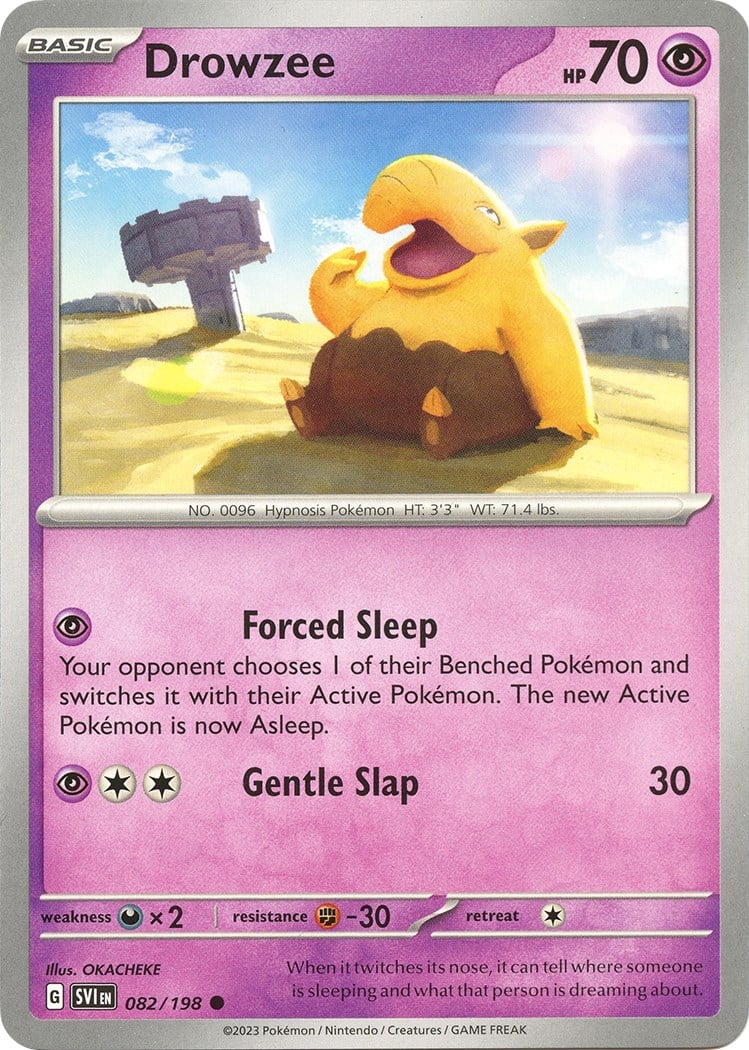 Drowzee - Scarlatto e Violetto 082/198 [ Italiano ]