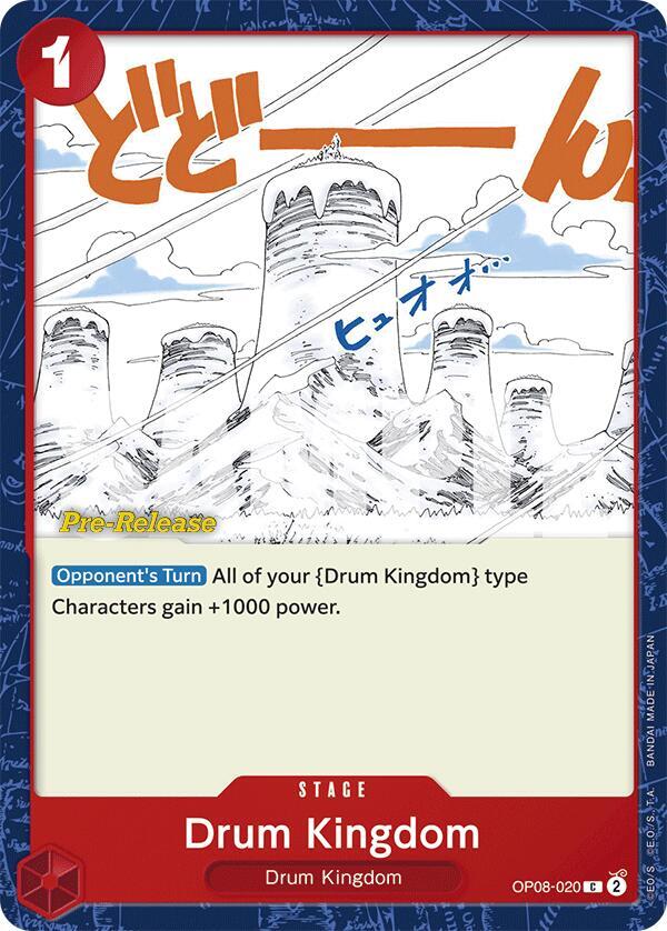 Drum Kingdom OP08-020 [ Inglese / Giapponese / Francese / Cinese Semplificato ]