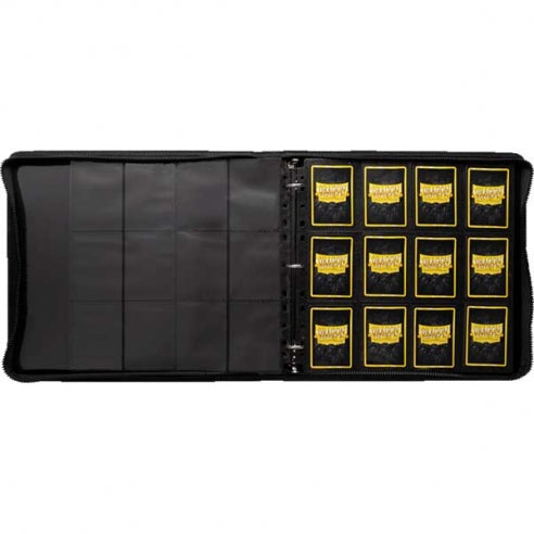 Album ad Anelli (12 tasche) - Zipster XL - Iron Grey - Dragon Shield