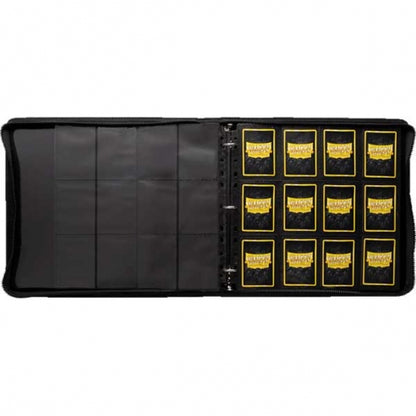 Album ad Anelli (12 tasche) - Zipster XL - Iron Grey - Dragon Shield