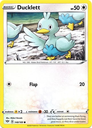 Ducklett - Fiamme Oscure 148/189 [ Italiano / Inglese ]