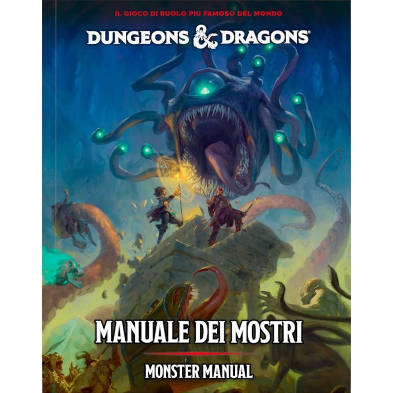 Dungeons and Dragons Manuale dei Mostri 2025 Edizione Rivista ITA con 500 Creature e 75 Mostri Nuovi